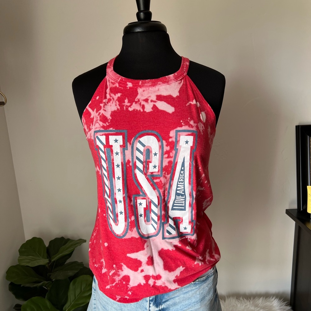 USA Graphic Tank NWT